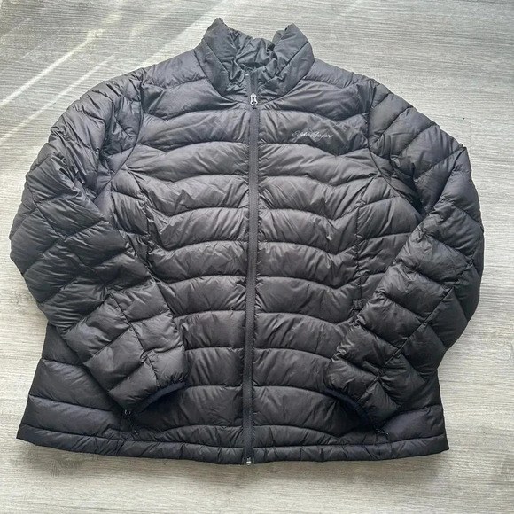 Eddie Bauer puffer jacket lightweight women’s Sz XXL - Picture 1 of 5